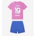 AC Milan Theo Hernandez #19 Barnkläder Tredje matchtröja till baby 2023-24 Kortärmad (+ Korta byxor) Billigt